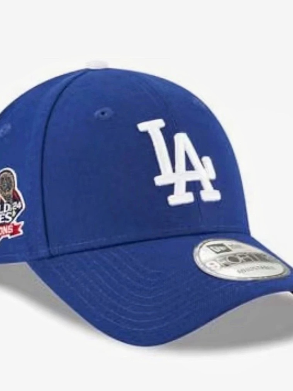 NWT LA Dodgers 2024 World Series Champions 9FORTY Cap Blue New